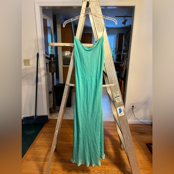 RALPH LAUREN BLACK LABEL Vintage Silk Midi Dress - Picture 4 of 8